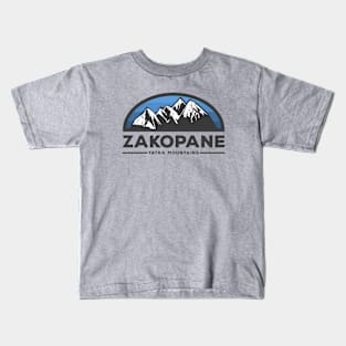 Zakopane Tatra Mountains Kids T-Shirt